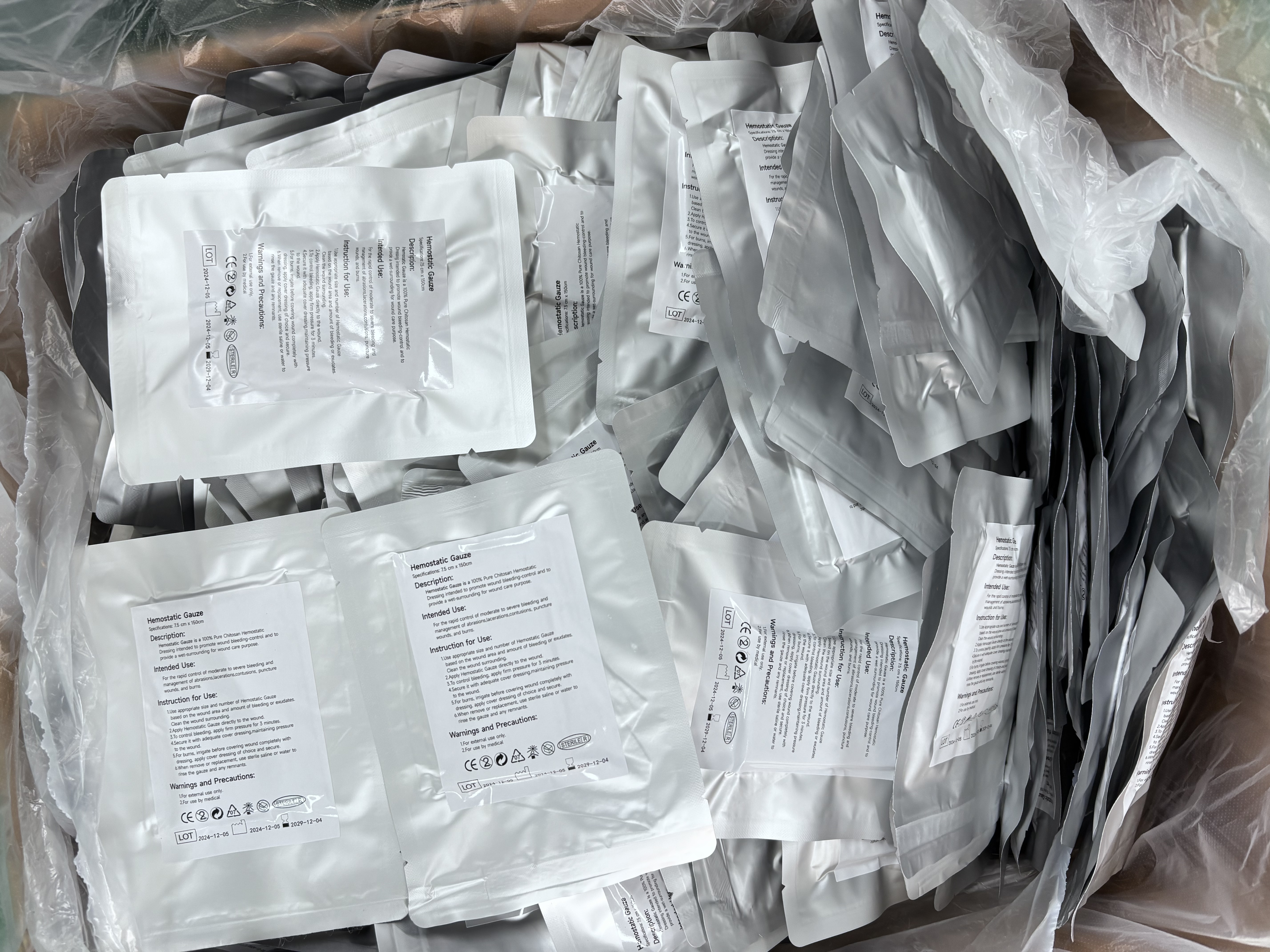  Chitosan Hemostatic Dressing