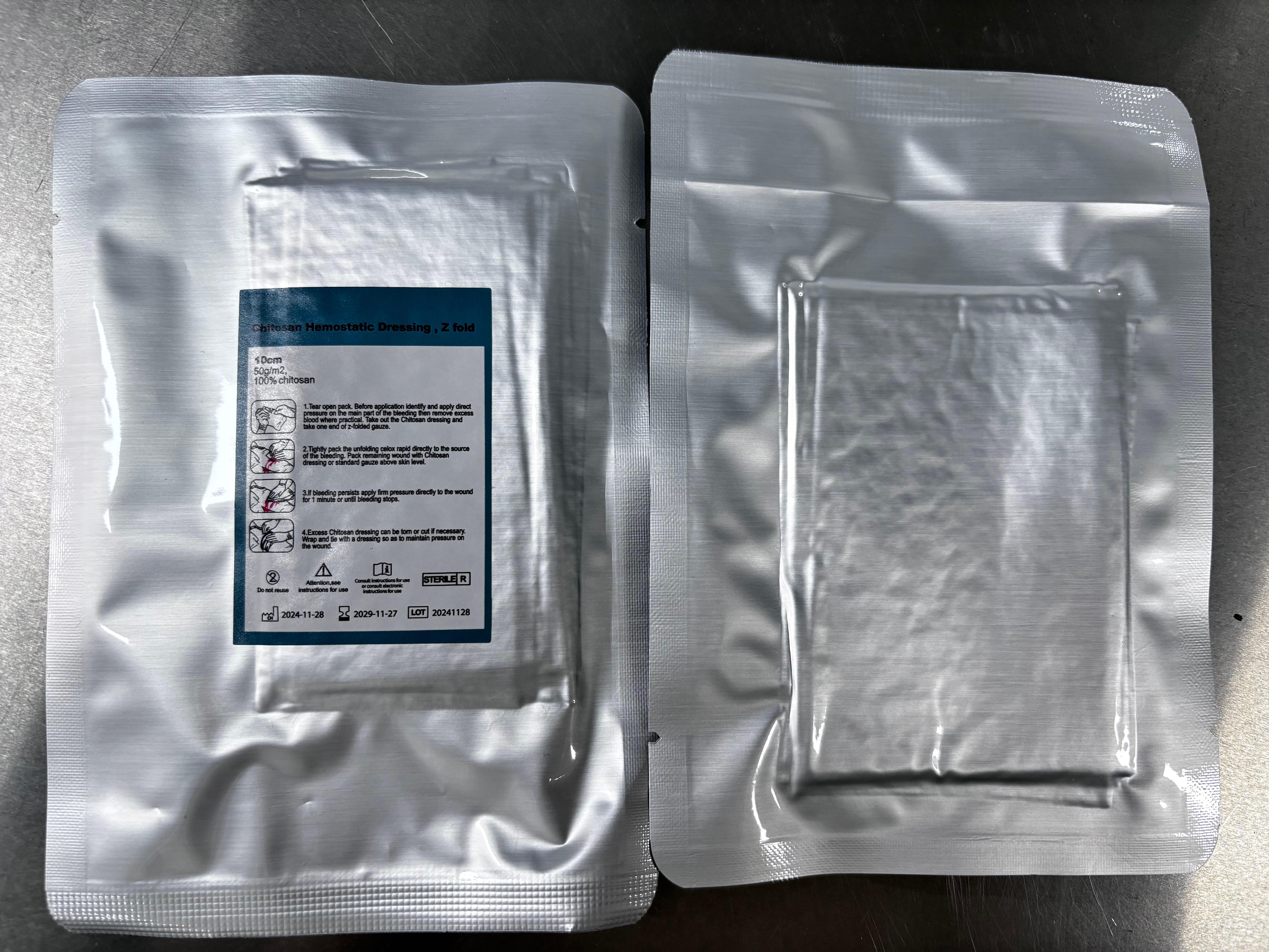  Chitosan Hemostatic Dressing