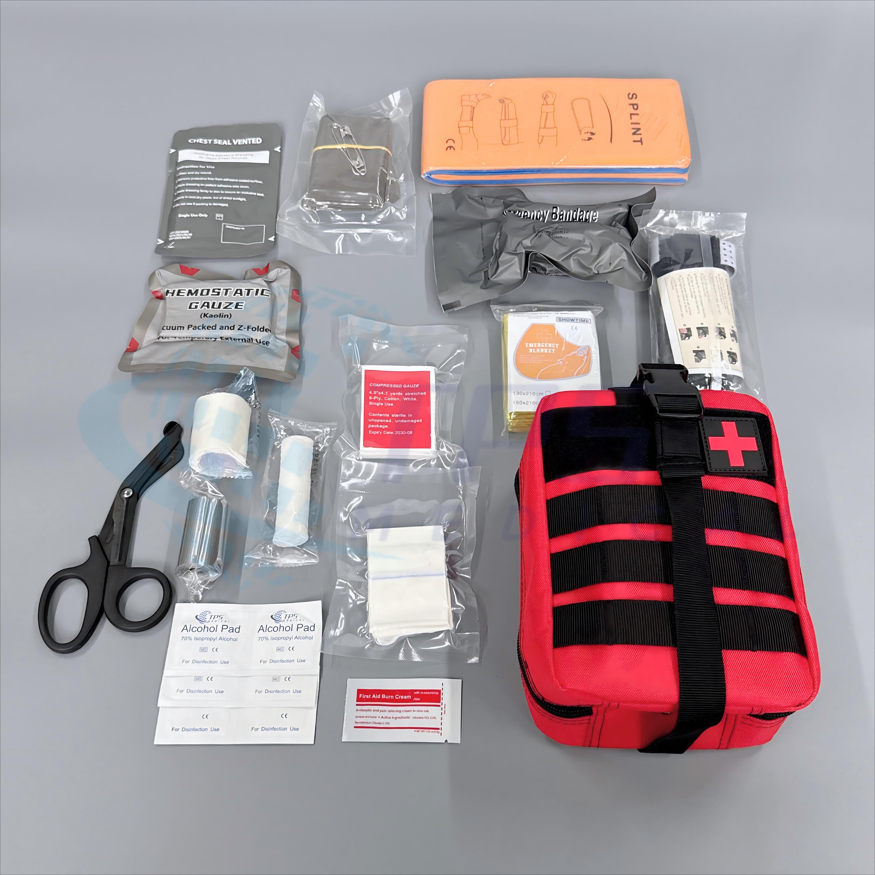 Individual First Aid Kit Emergency Trauma kit