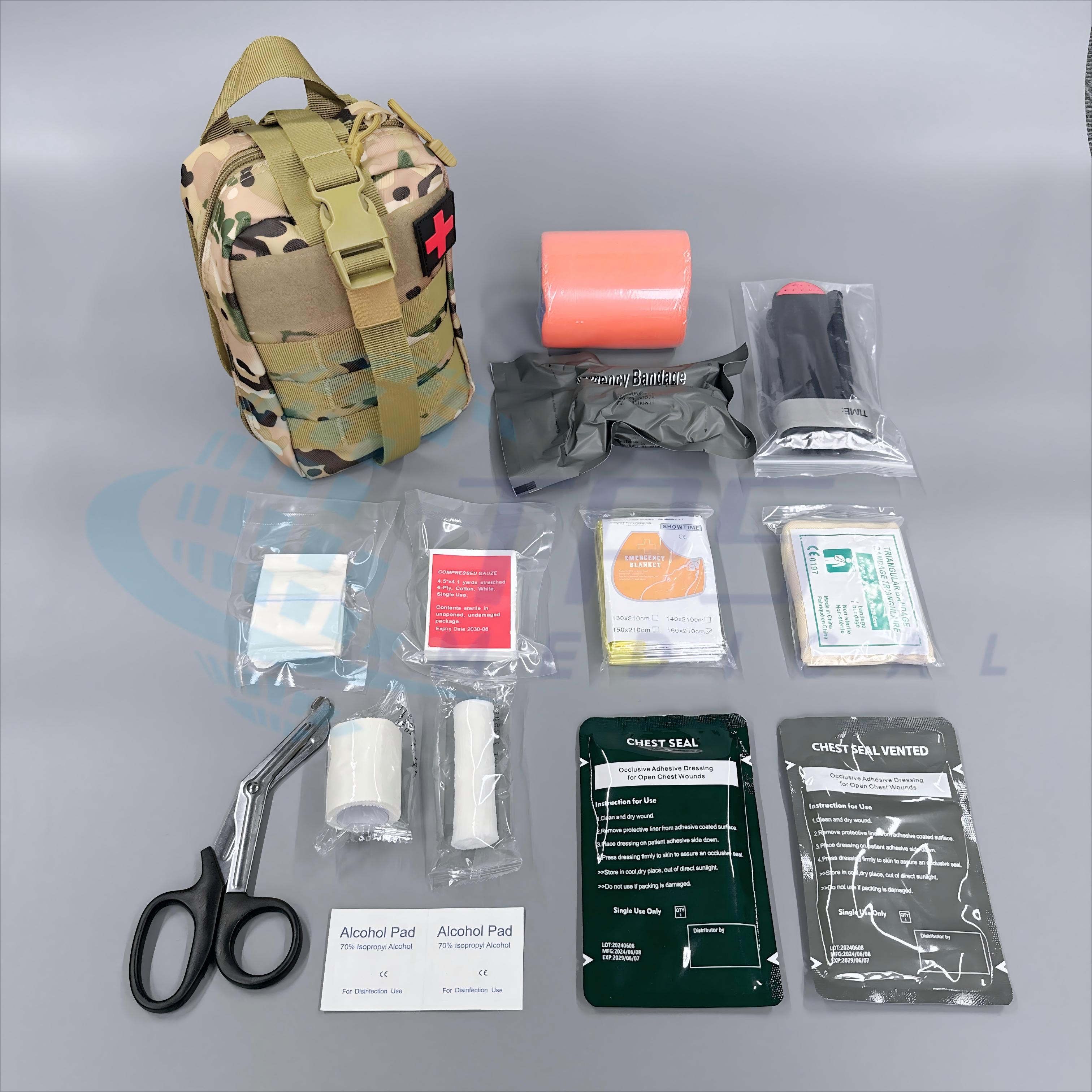Individual First Aid Kit Emergency Trauma kit