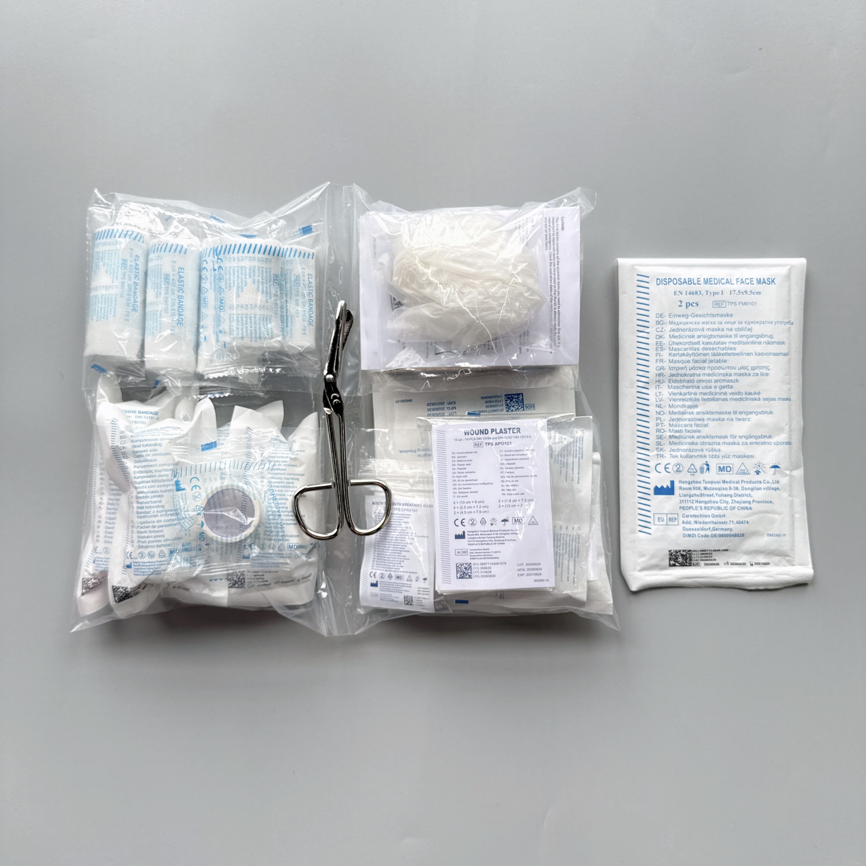 DIN13164 Car First Aid Kit large quantity in stock
