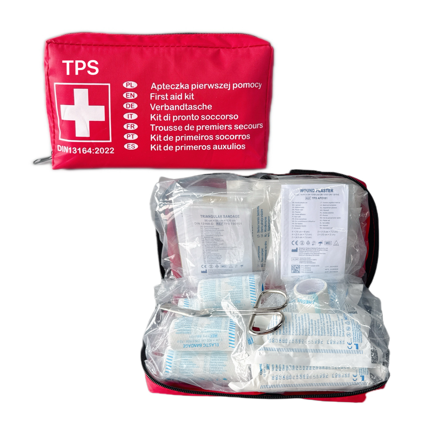 DIN13164 Car First Aid Kit large quantity in stock