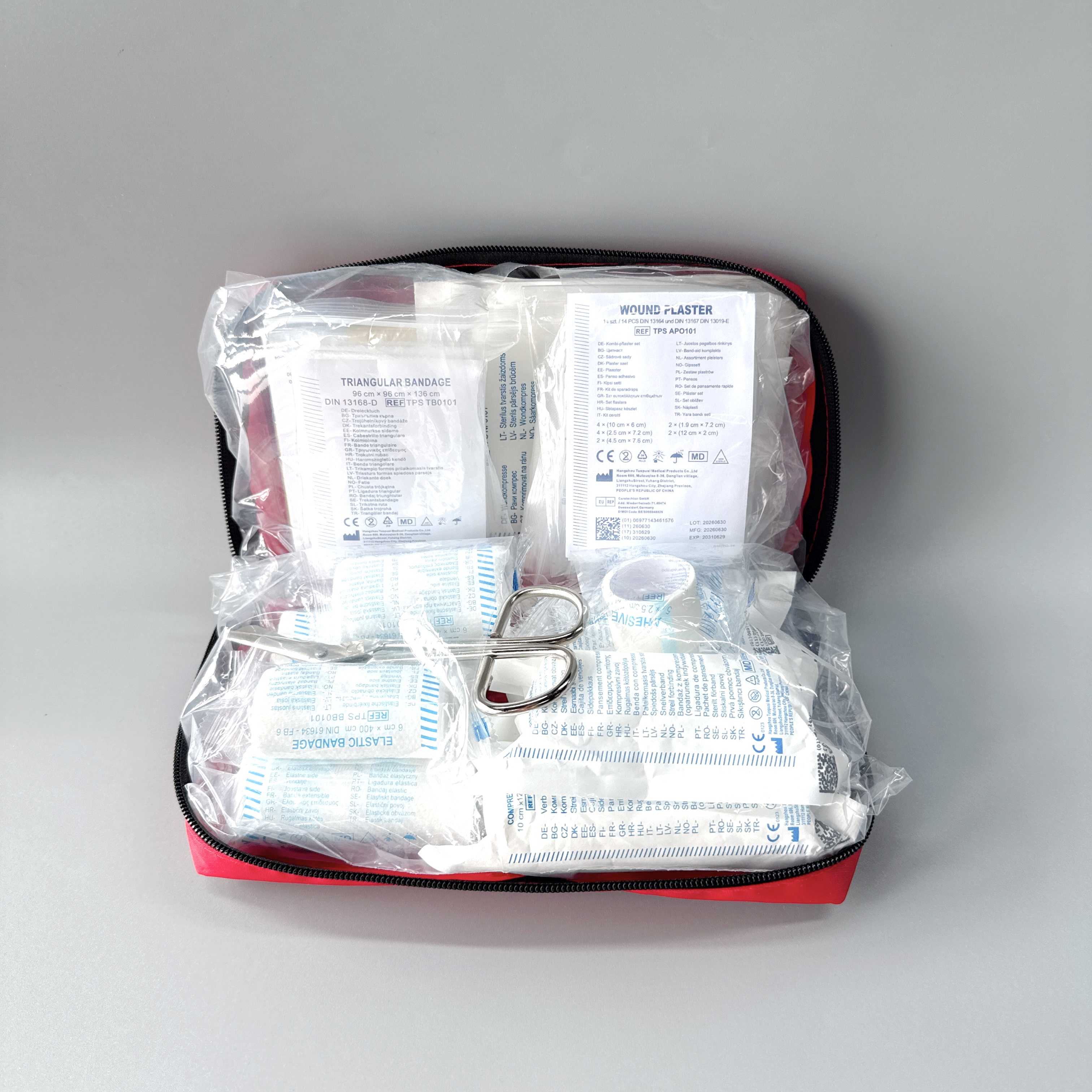 DIN13164 Car First Aid Kit large quantity in stock