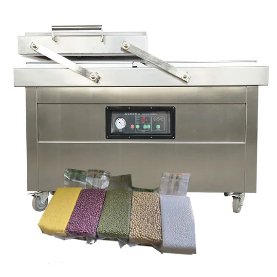 Double chamber vacuum machine TPS-500/2SD